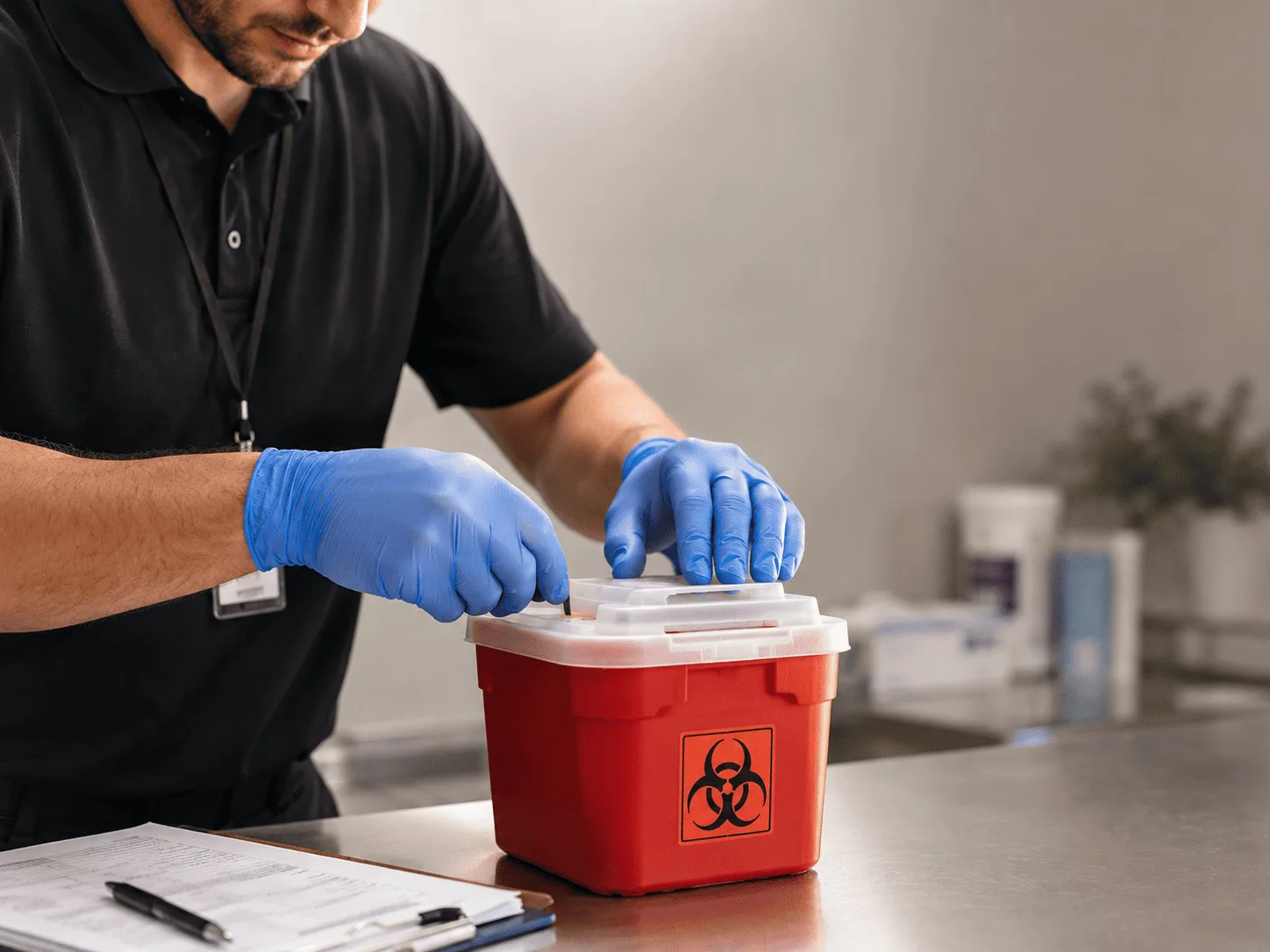 Why choose Sharps Waste Disposal in Eakly, OK